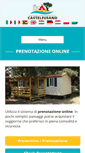 Mobile Screenshot of campeggiocastelfusano.it